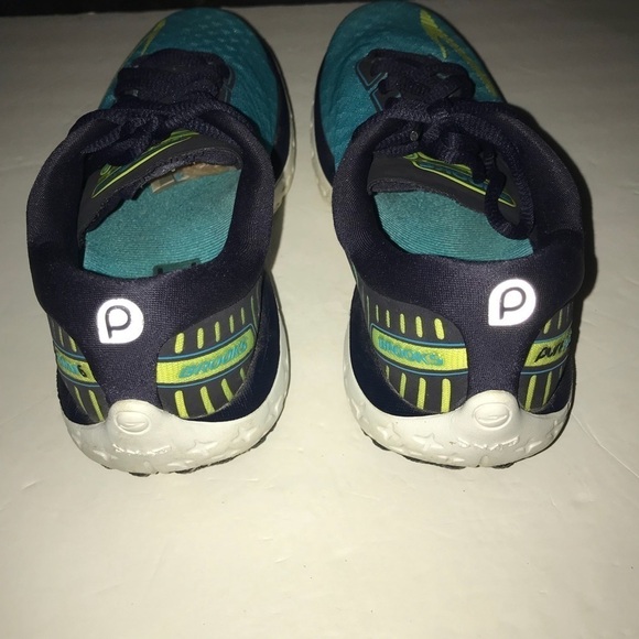 Brooks Pure Flow 6 Blue Tennis Sneakers Shoes 6.5 - Picture 6 of 8